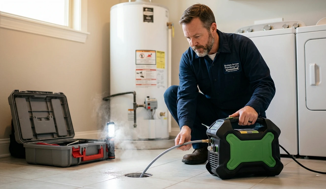 Drain cleaning Broken Arrow Plumbing Pro
