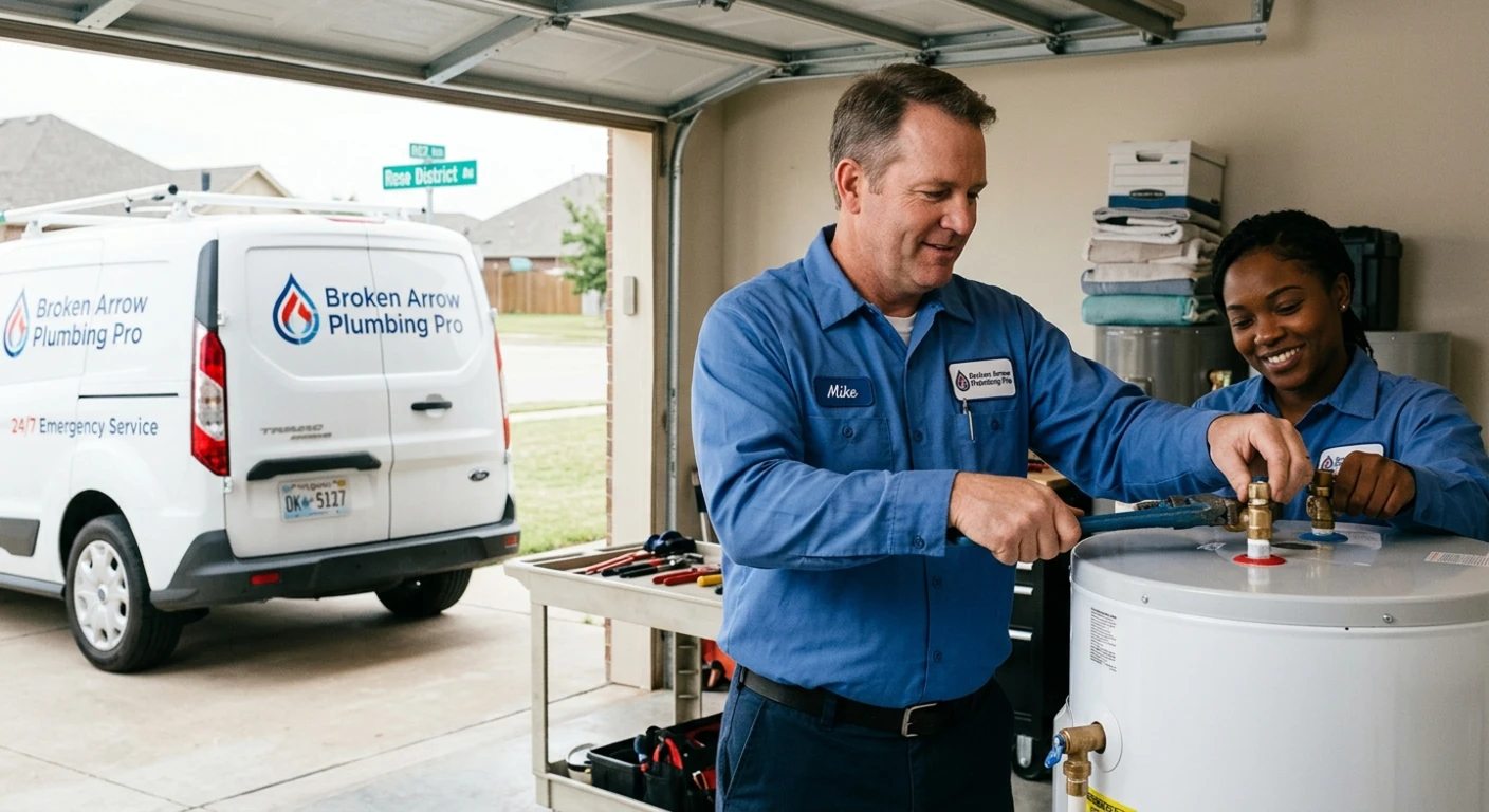 Water Heater Broken Arrow Plumbing Pro